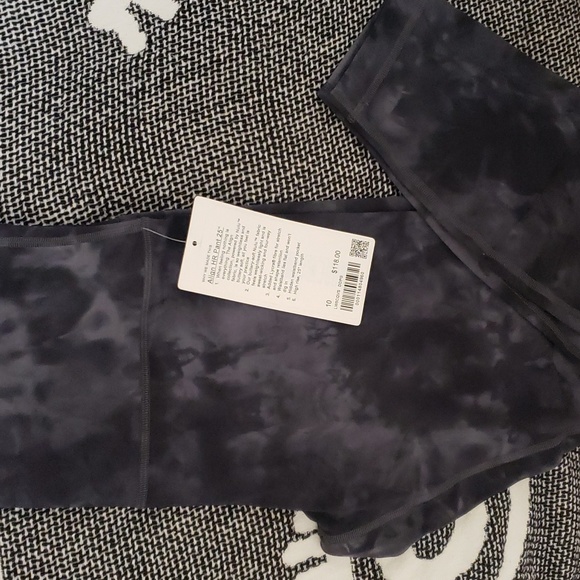 Lulu Align HR Pant 25" & Hooded Define Jacket - Nulu Diamond Dye Graphite Grey - Picture 2 of 10